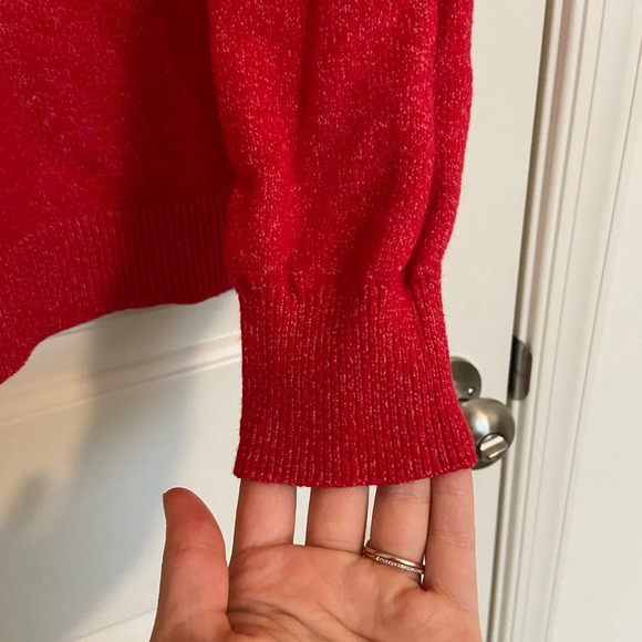 NWOT | LOFT women’s jeweled sweater — petite medium‎ - Picture 3 of 7